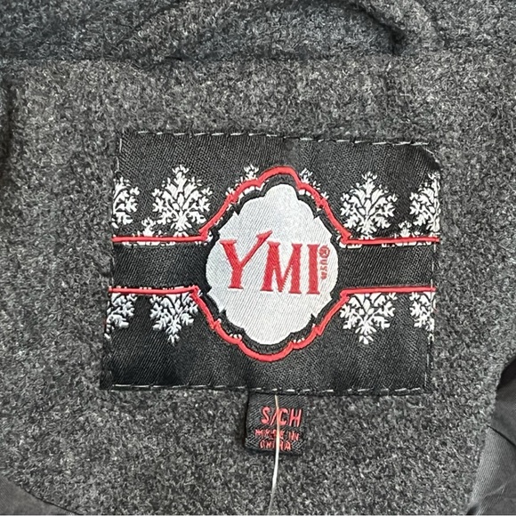 YMI Wool Blend Coat - Picture 4 of 6